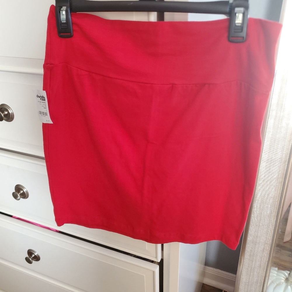 Red Mini Skirt
